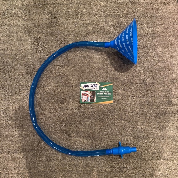 Full Send Beer Funnel (Blue-Sept. Drop) SOLD OUT - Picture 1 of 4